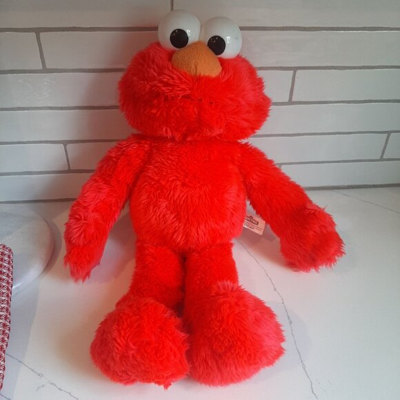 Sesame Street Elmo Plush Toy 2004 Red Soft Stuffed Animal 20" - Picture 1 of 5